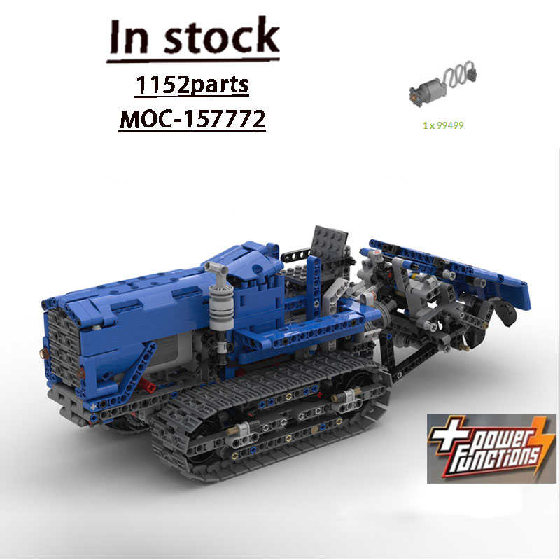 Urban Farming Agriculture - MOC-157772 Tractor Agrícola Urbano de Bloques