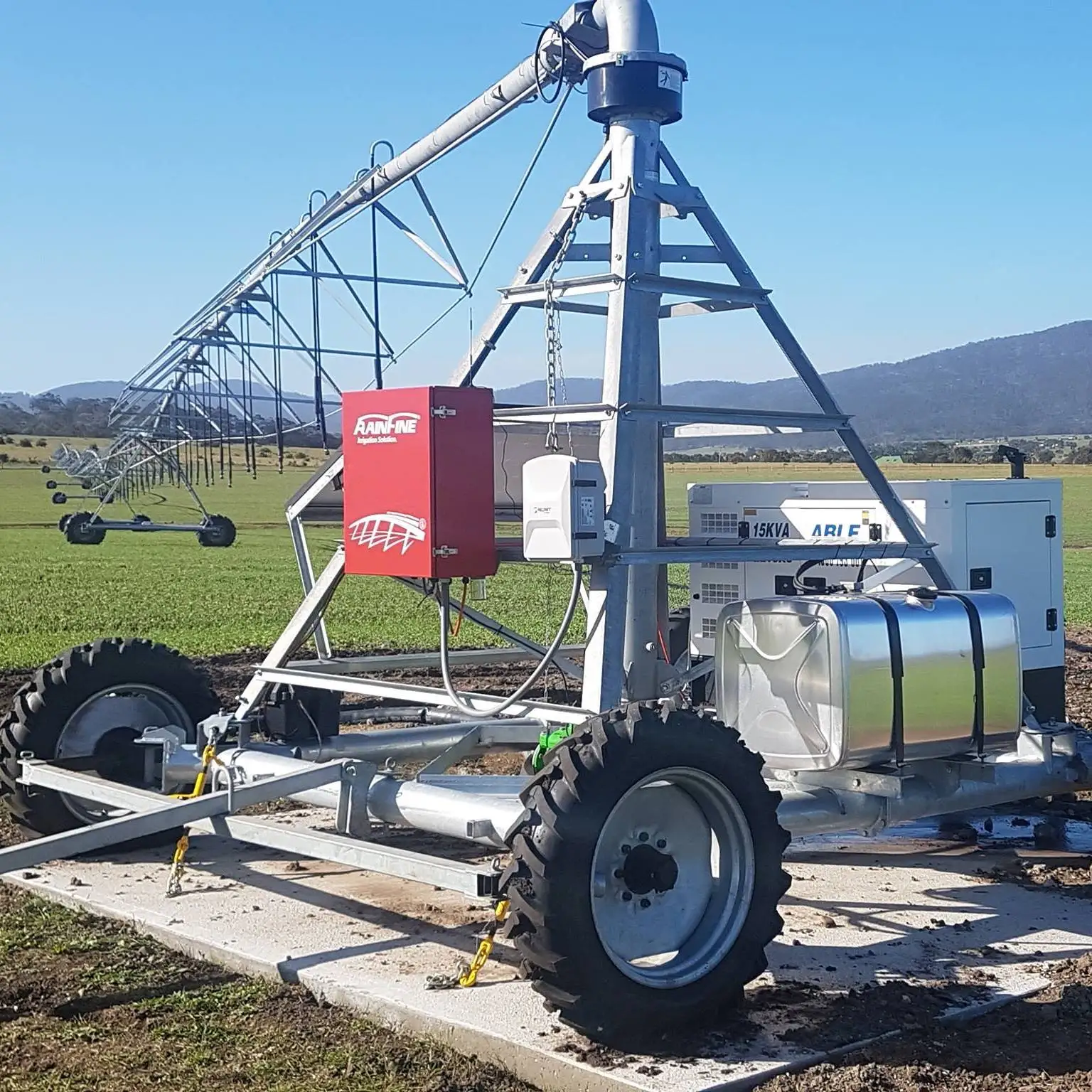 Agriculture Farming System - Sistema de Riego Agrícola Remolcable de