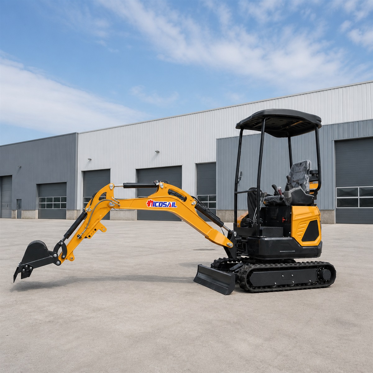 Miniexcavadora 1.8T, almacén e - Farming Jobs reseña y precio