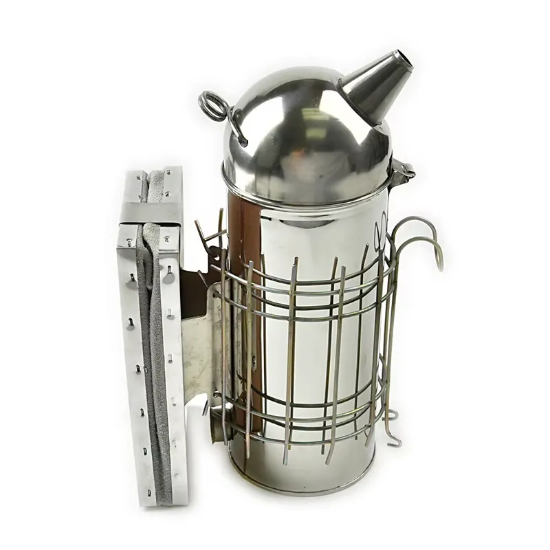 Ahumador de abejas de acero in - Bee Smoker Tool reseña y precio