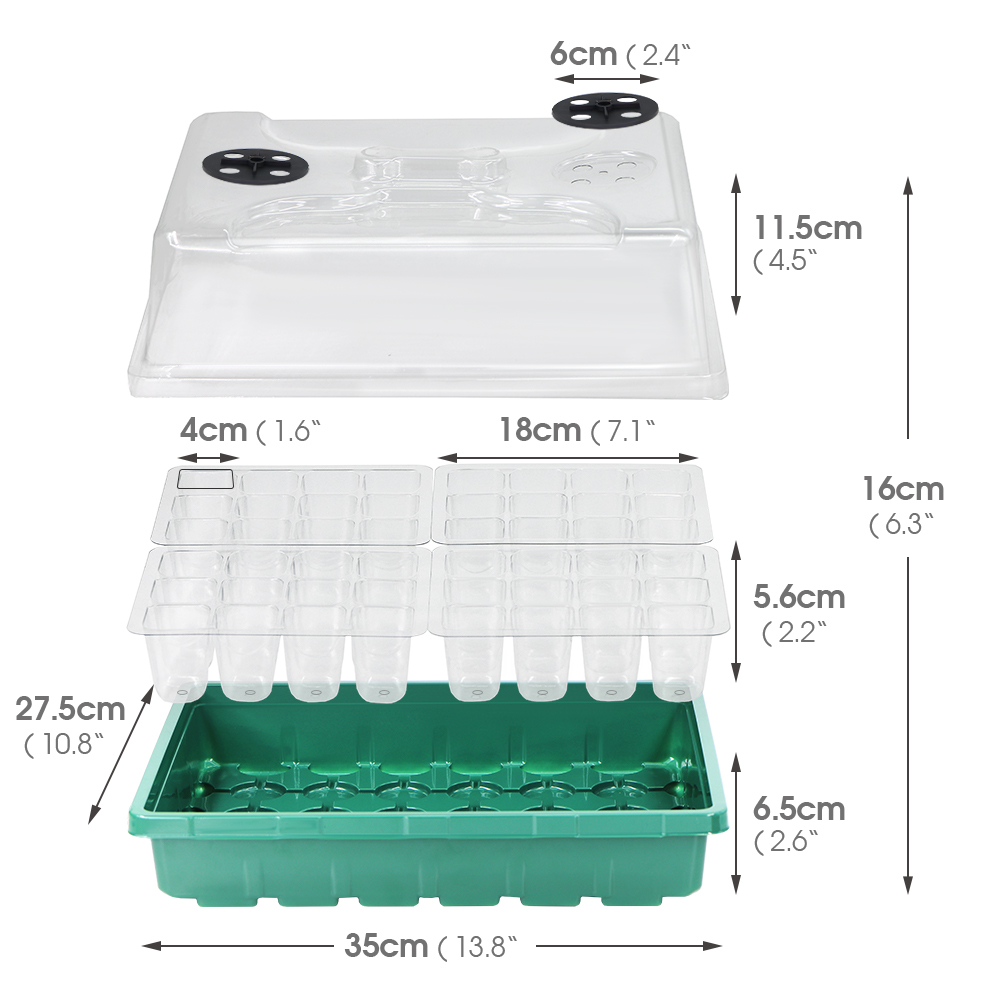 Caja de plántulas cálidas, est - Seedling Heat Mat reseña y precio