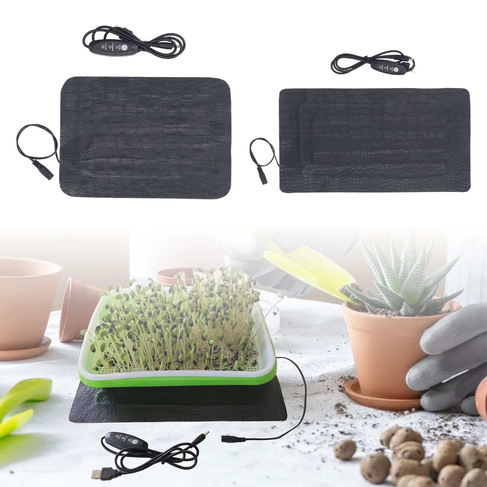 Estera calefactora para plántu - Seedling Heat Mat reseña y precio